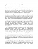 ¿Cómo reprobar la materia de investigación?