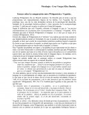 Ensayo sobre la comparación entre Wittgenstein y Vygotsky