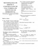 LA METODOLOGIA DE DISEÑO Y CONSTRUCCION DE UNA TURBINA DE VIENTO DE EJE HORIZONTAL