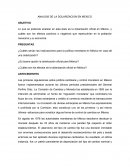 Analisis de la dolarizacion en Mexico