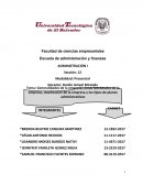 Generalidades, áreas funcionales, clasificación y tipos de planes administrativos de la empresa llamada “panadería y pastelería