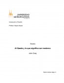 Al Qaeda y lo que significa ser moderno