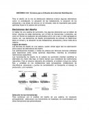 Técnicas para el Diseño de la Red de Distribución