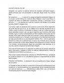 Alegato inicial del MP