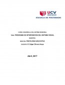 PROGRAMA DE INTERVENCION DEL SISTEMA VISUAL