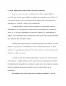 La calidad, productividad y competitividad en los procesos productivos