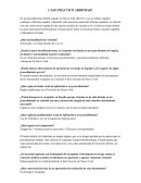 CASO PRÁCTICO ARBITRAJE