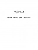 PRACTICA MANEJO DEL MULTIMETRO