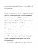 Actividad de lengua española