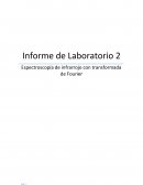 Espectroscopía de infrarrojo con transformada de Fourier