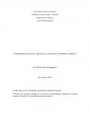 Cromatografía de Adsorción: Aplicación a la separación de compuestos orgánicos
