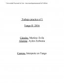 Tango. ¿ A qué se refiere la fundamentación de la cátedra cuando habla de “ Danza Vigente” ?