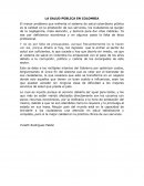 LA SALUD PÚBLICA EN COLOMBIA