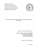 Primer Avance Estudio de Factibilidad: “Adquisición de vehículo para la Asociación Tierra Deseable”