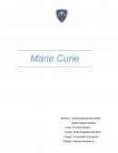 Quimica electivo trabajo de Marie Curie