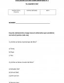 EVALUACIÓN LECTURA COMPLEMENTARIA