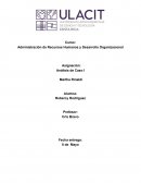 Administración de Recursos Humanos y Desarrollo Organizacional