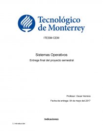 Entrega final del proyecto semestral. Página 1