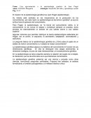 Una aproximación a la etimologista genetica de jean peaget