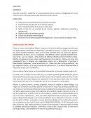 Saber el tipo de uso principal de las cuencas: Agrícola, poblacional, industrial y agropecuario.