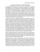 LA FAMILIA TRADICIONAL O LA FAMILIA MODERNA