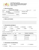 Consultorio de nutrición