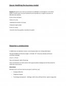 Ensayo de Me parece que el caso se centrará en la viabilidad o no del negocio