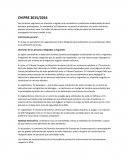 Derechos de las personas refugiadas y migrantes