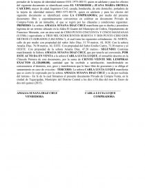 UN NUEVO DOCUMENTO PRIVADO DE COMPRA-VENTA DE UN INMUEBLE. Página 1