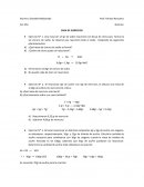 GUÍA DE EJERCICIOS - QUIMICA