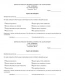 Reporte de indisciplina