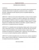 Cual es el nuevo Reglamento Escolar