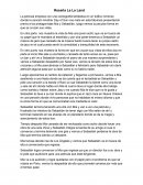 La nueva Reseña La la land