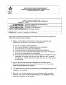 INSTRUCCIONES RECEPCION VIGILACIA