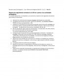 Reporte de seguimiento semestral a la ENI en cuanto a las actividades pedagógicas