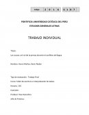 Las causas y el rol de la prensa durante el conflicto de Bagua