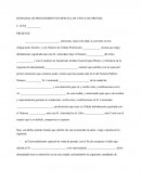 Demanda de garantia prendaria