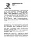 ESTANDO LEGALMENTE INTEGRADA LA JUNTA FUE DECLARADA ABIERTA LA AUDIENCIA POR LA C. AUXILIAR