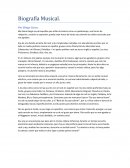 Ejemplo de "Biografia Musical"