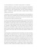 La corriente psicológica que se ve en la película “la naranja mecánica” es el conductismo