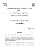 Formulación de Proyectos “La Creperie”