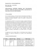 ¿Representaciones individuales adoptadas como representaciones colectivas?