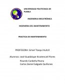PRACTICA DE MANTENIMIENTO