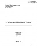 La relevancia del Marketing en la Empresa