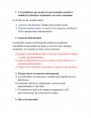 Relaciones económicas con otras economías