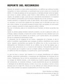 Descripción arquitectonica de recorrido por el centro histórico