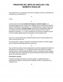 PRINCIPIOS DEL IMPULSO ANGULAR Y DEL MOMENTO ANGULAR