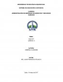 Administraciòn de empresas de servicios y Recursos Humanos