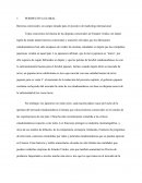 ENSAYO DE EL DINÁMICO AMBIENTE DEL COMERCIO INTERNACIONAL