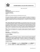 Asunto: Informe mensual de ejecución contractual Mes marzo de 2017